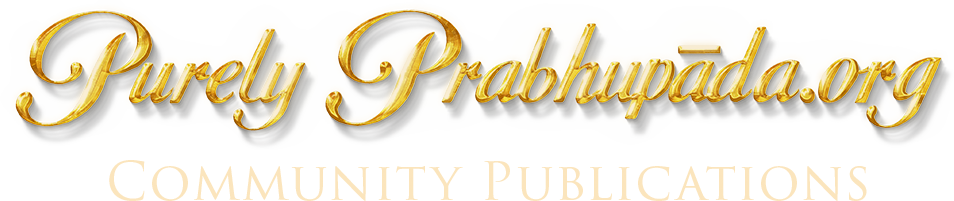 PurelyPrabhupada.org logo